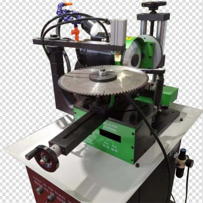 Automatic woodworking surface grinding machine with 3 heads electric  saw mill blade sharpener chain sharpener