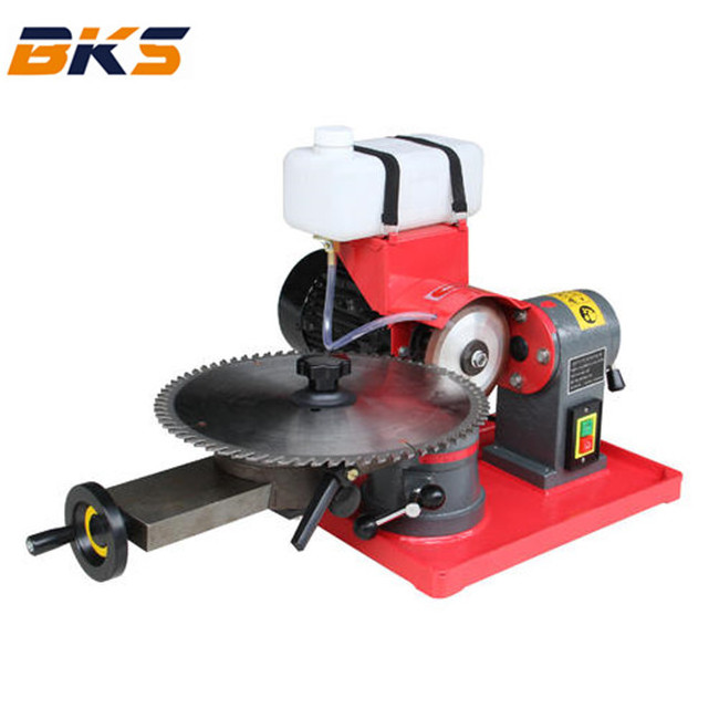 Automatic woodworking surface grinding machine with 3 heads electric  saw mill blade sharpener chain sharpener