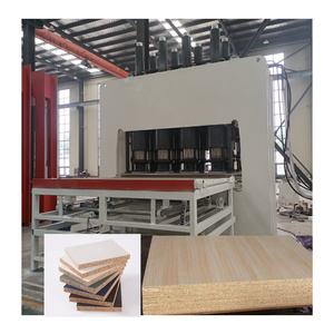 Automatic short cycle melamine laminated hot press making machine sales price to India