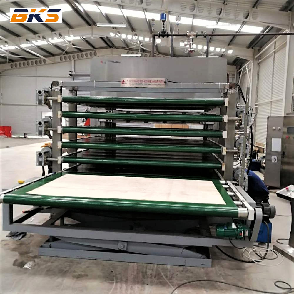 Film faced plywood hot press machine veneer laminating machine for plywood