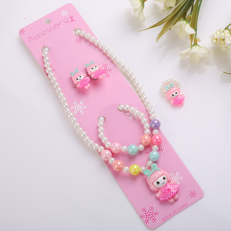 B.PHNE Customize Children'S Necklace Set Girl Personalized Kids Pendant Necklace