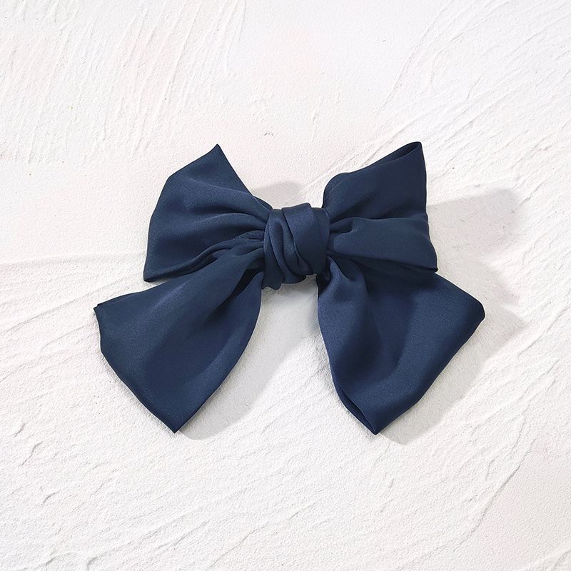 B.PHNE Wholesale Multi Color Fashion Korean Butterfly Barrette Big Bow Hair Clips For Girls Hair