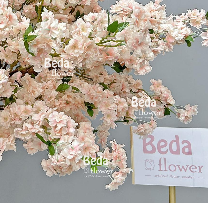 Beda Artificial Cherry Blossom Plants Trees Indoor Outdoor Flower Centerpiece Large Arch For Wedding Party Event Decoration