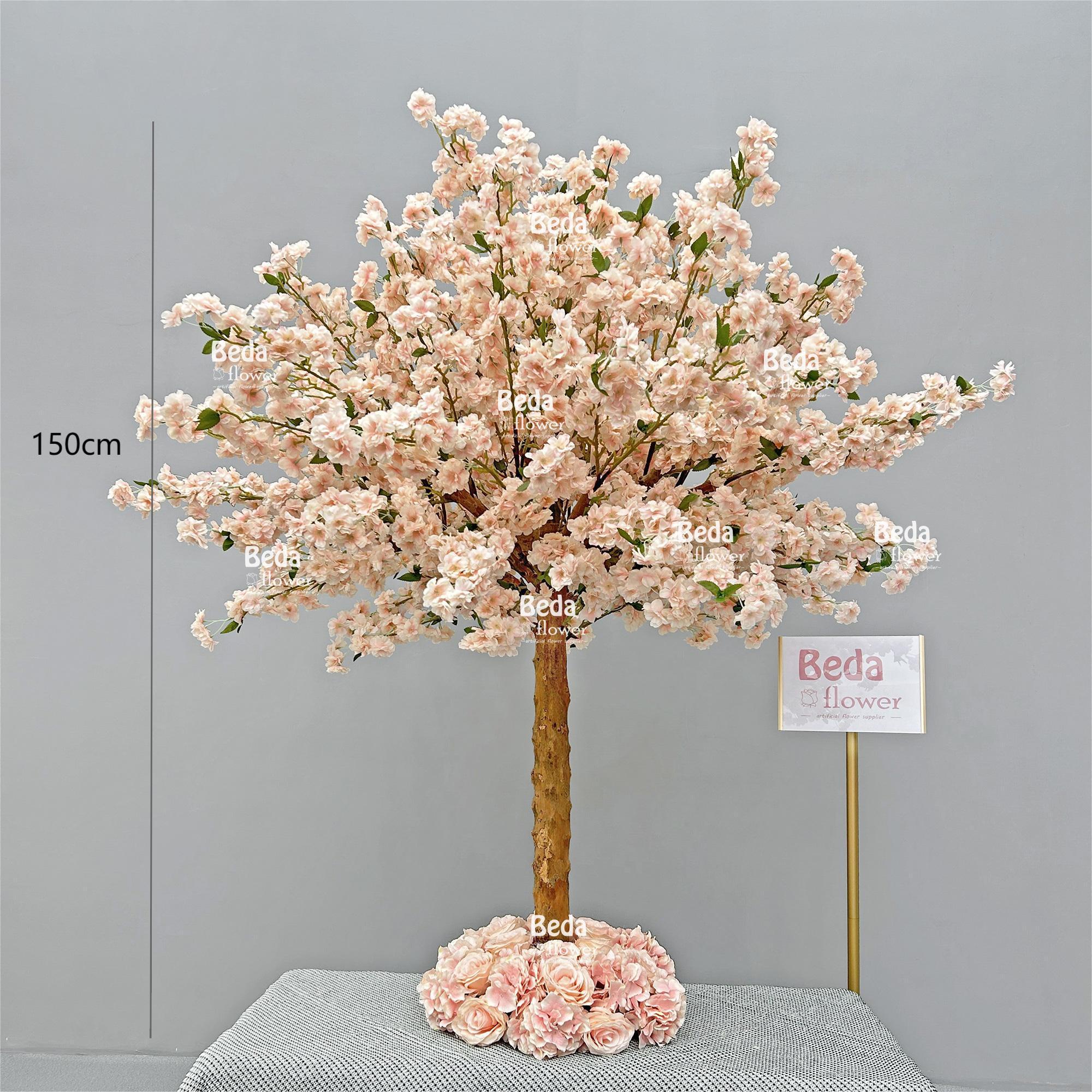 Beda Artificial Cherry Blossom Plants Trees Indoor Outdoor Flower Centerpiece Large Arch For Wedding Party Event Decoration