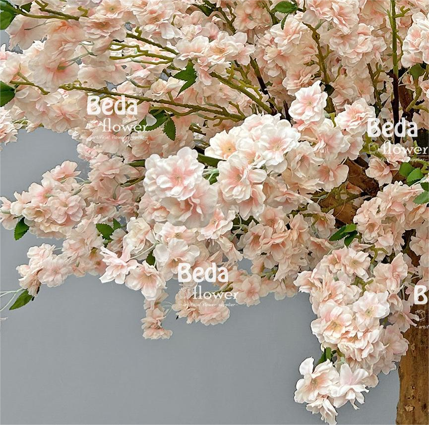 Beda Artificial Cherry Blossom Plants Trees Indoor Outdoor Flower Centerpiece Large Arch For Wedding Party Event Decoration