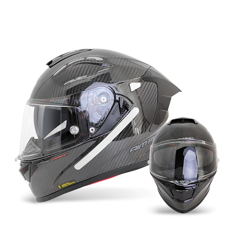 High quality urban safety driving corrosion-resistant carbon fiber full face Motorcycle helmet