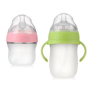 OEM and ODM Silicone spoon rice paste 240ml 160ml nipple milk baby bottle