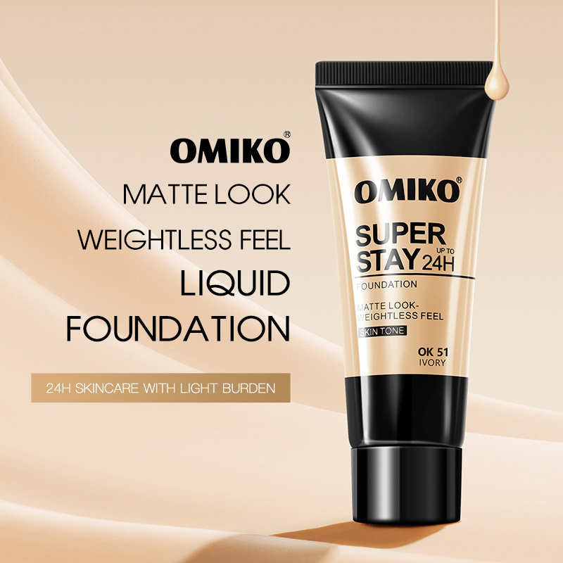 OEM Liquid Foundation Concealer Moisturizing Oil Control Face Makeup Waterproof And Sweat Resistant Liquid Concealer