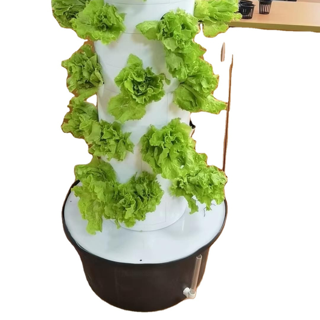 tower system aeroponic growing towers  indoor planting greenhouse agriculture tower garden vertical farm hydroponic