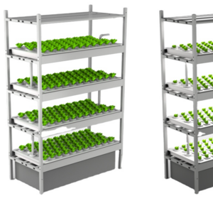 Hydroponics Indoor vertical farm CEA planting rack shelf, grow table