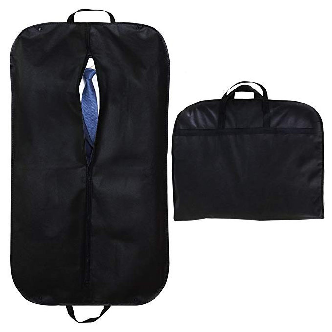 40 Inches Travel Suit Cover, Breathable Folding Garment Bags with Handles