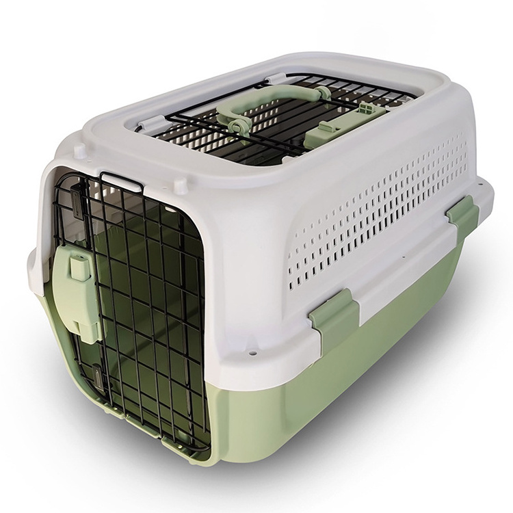 Designs Dog Air Box Plastic Kennels Rolling Plastic Dog Accessories Pet Carriers Pet Carriers Travel Products