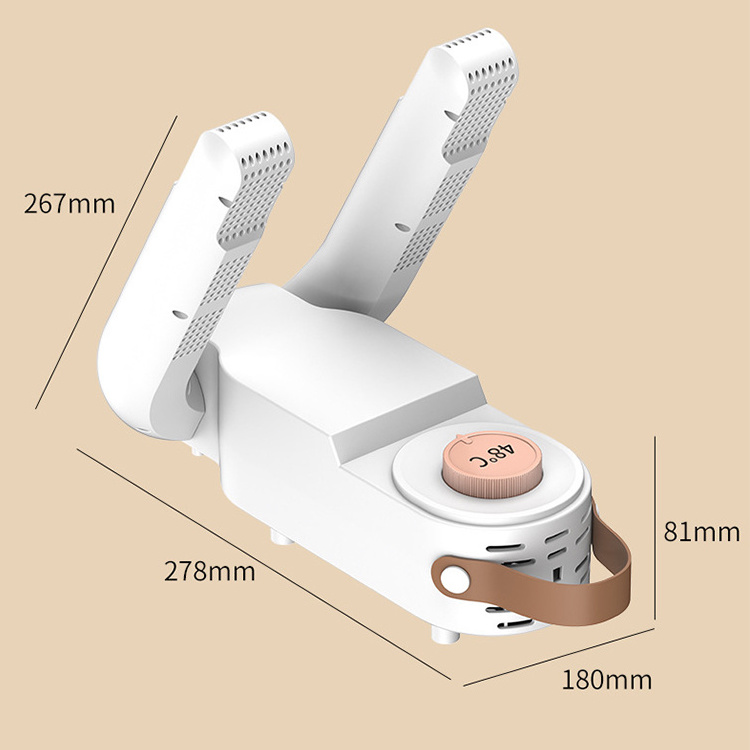 Retractable Shoe Dryer Portable Folding Timing Dehumidification Deodorization Smart Hot Air Drying Home Shoe Dryer