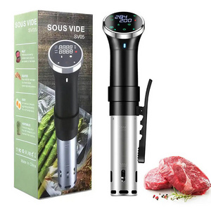 Accurate Immersion Circulator Stainless Steel Precise Commercial Sous Vide Low Temperature Cooker Slow Cooker