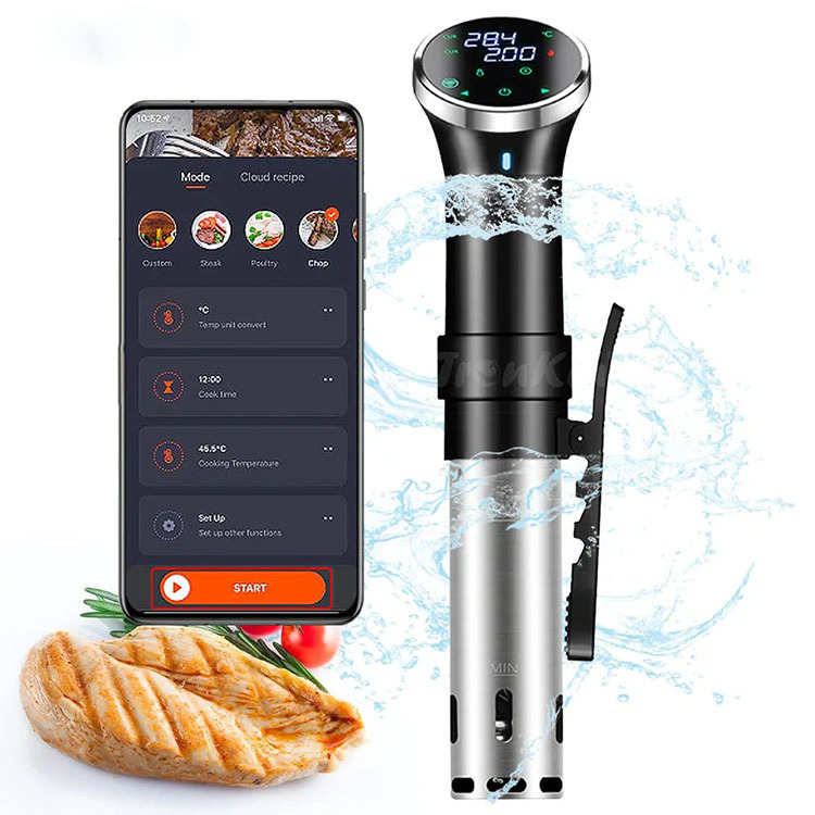 Accurate Immersion Circulator Stainless Steel Precise Commercial Sous Vide Low Temperature Cooker Slow Cooker