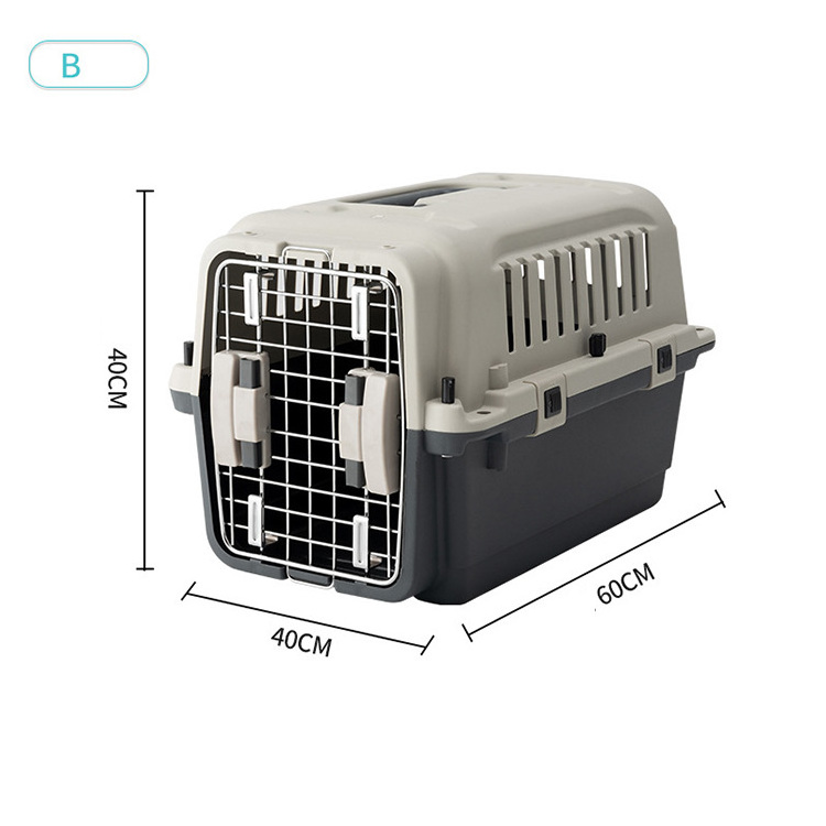 Sale Airline Approved Portable Pet Travel Suitcase On Wheels Dog Cat Carrier Crate Pet Air Carrier