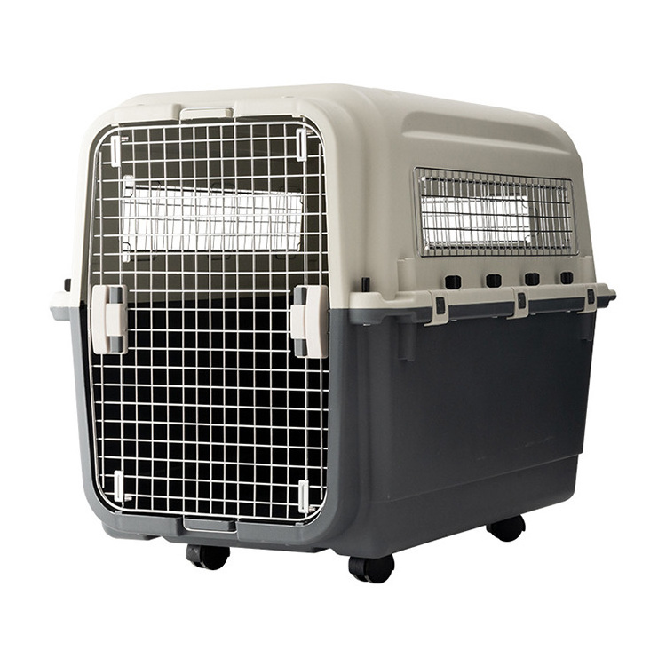 Sale Airline Approved Portable Pet Travel Suitcase On Wheels Dog Cat Carrier Crate Pet Air Carrier