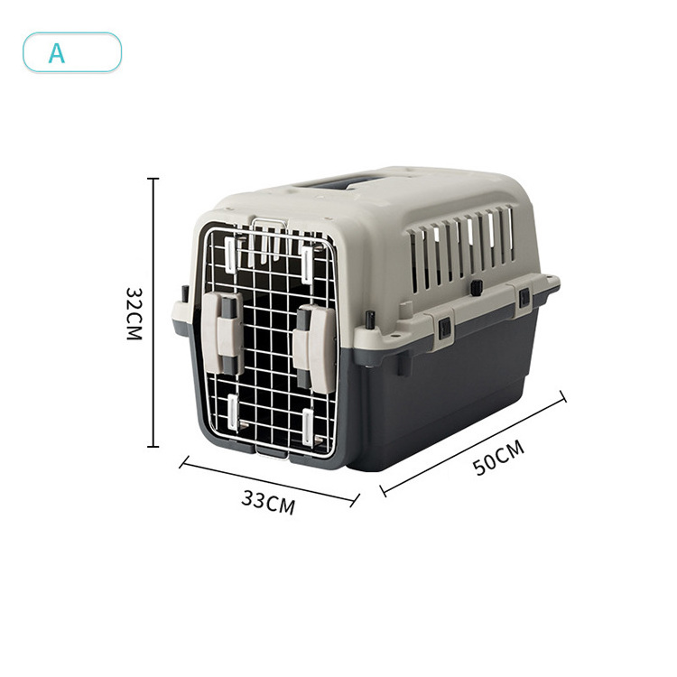 Sale Airline Approved Portable Pet Travel Suitcase On Wheels Dog Cat Carrier Crate Pet Air Carrier