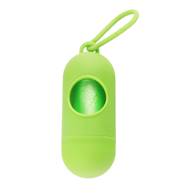 Travel Portable Dog Poop Picker Dispenser Pickup Plastic Dispenser Garbage Pet Droppings Bag For Dog Poop Bags Dispenser Trash