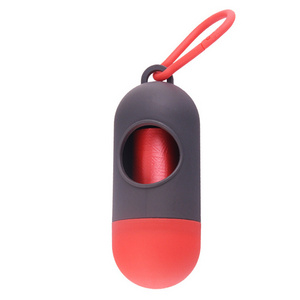 Travel Portable Dog Poop Picker Dispenser Pickup Plastic Dispenser Garbage Pet Droppings Bag For Dog Poop Bags Dispenser Trash