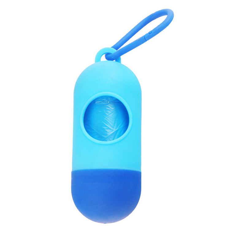 Travel Portable Dog Poop Picker Dispenser Pickup Plastic Dispenser Garbage Pet Droppings Bag For Dog Poop Bags Dispenser Trash