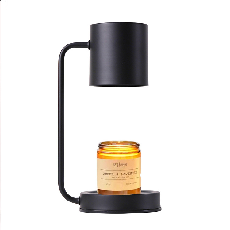 Modern Electric Melt Warmer Candle Lamp Romantic New Flameless Metal Base Candle Melting Lamp Wax Warmer Lamp With Timer