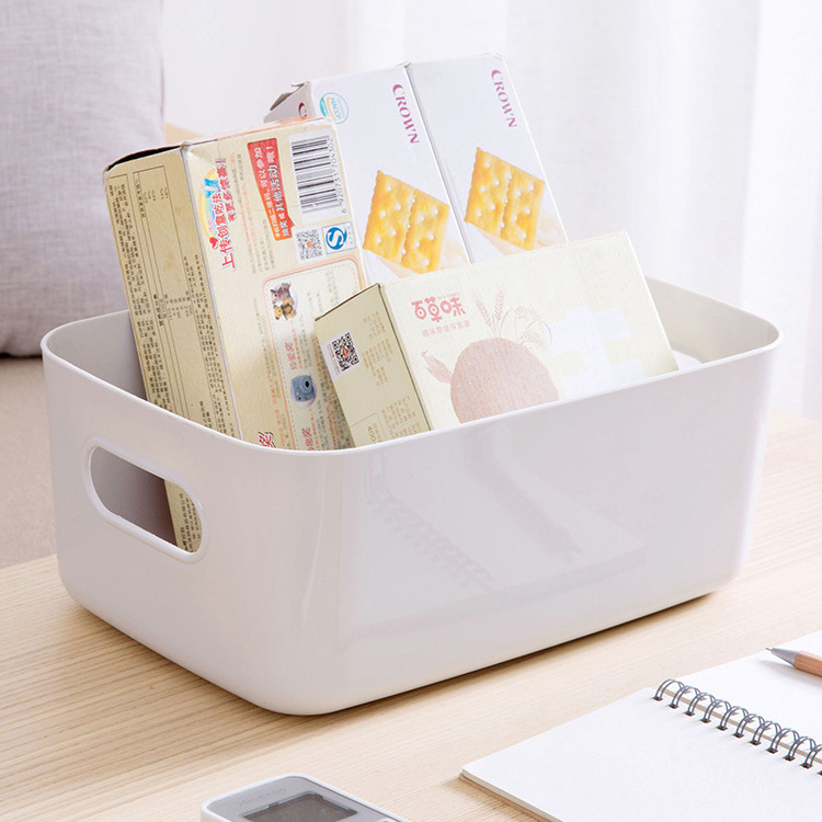 Tabletop Drawer Organizer Multi-Usage 3 Size Storage Basket Storage Drawers And Multi-Functional Plastic Box Storage