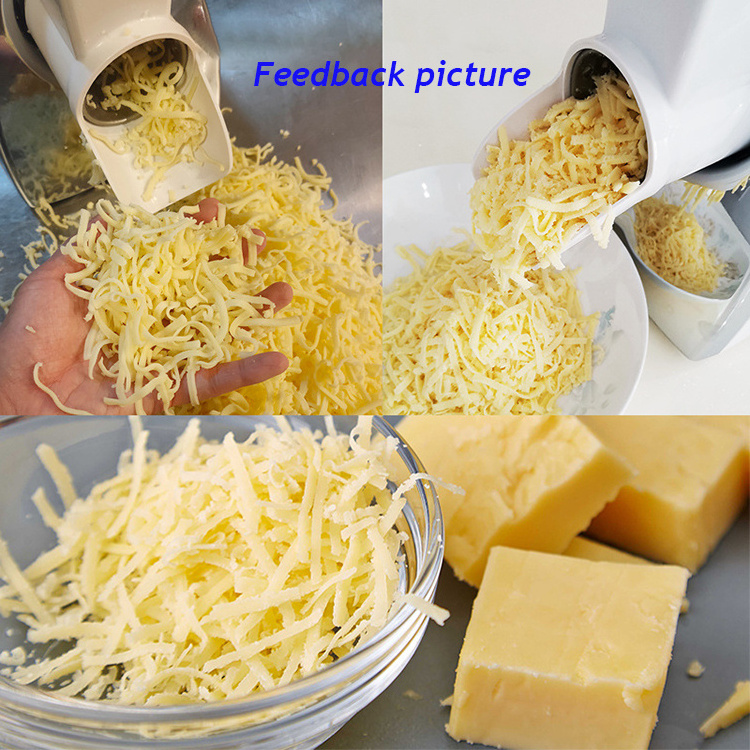 Household Cheese Slices Professional Salad Maker Electric Slicer Shredder Electric Cheese Grater Salad Shooter Cheese Grater