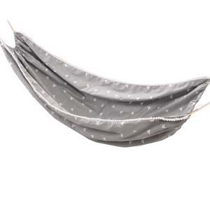 Portable newborn baby cradle hammock bed swing cotton metal for crib