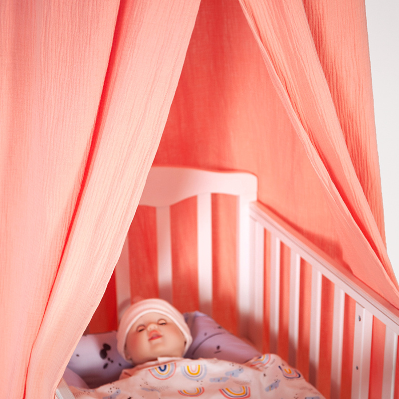 Baby Bed Canopy 100% Cotton kids bed tent mosquito net cannopy baby cribs