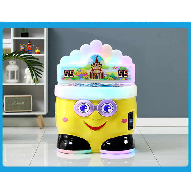 High Quality Kids Coin Operated Arcade Hitting Mouse Hammer Hamster Game Machine