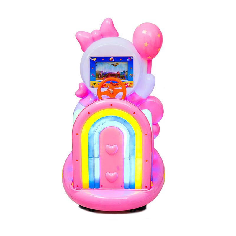 Shopping Mall Amusement Machine Electric Coin Operated Swing Rocking Car Kiddie Ride