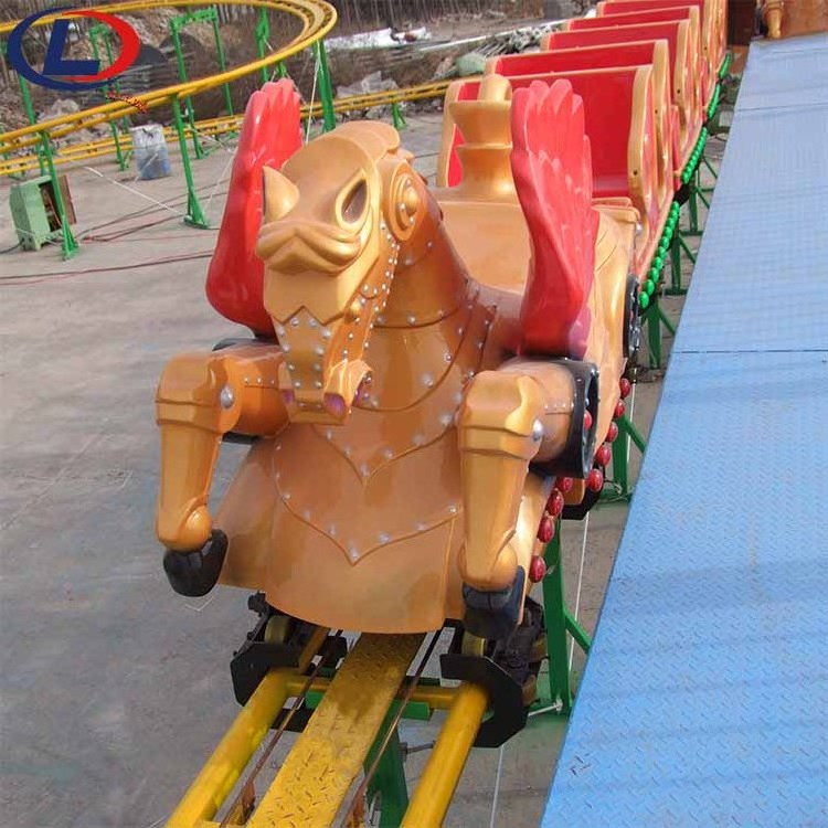 Low Investment High Profit Business Cheap Amusement Park Kiddie Ride Backyard Roller Coaster for sale