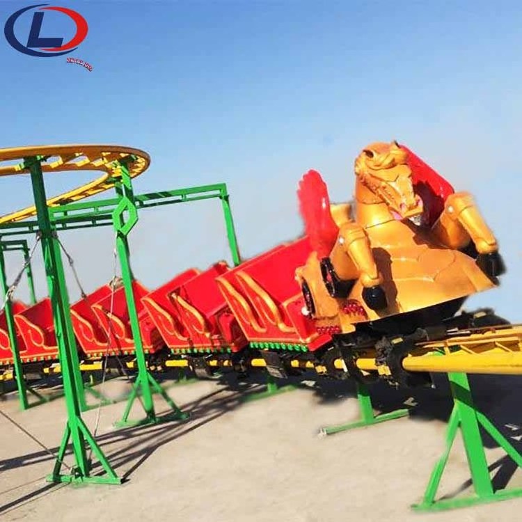 Low Investment High Profit Business Cheap Amusement Park Kiddie Ride Backyard Roller Coaster for sale