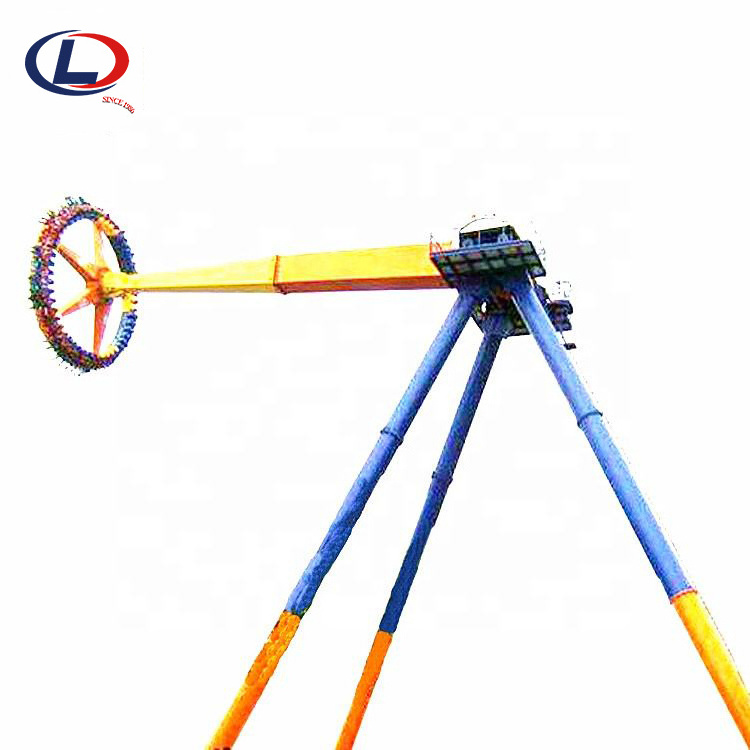 23 Seats Big Play Pendulum Ride Large Meteor Hammer Frisbee Pendulum Swing Rides Outdoor Amusement Equipment