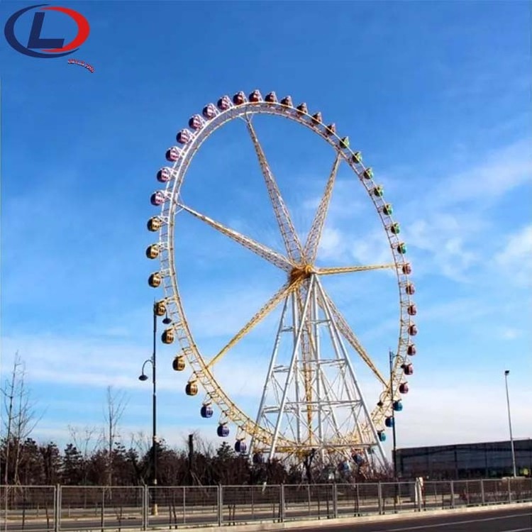 Attraction Hot Sale Customized Amusement Luna Park Rides Large High Big Ferris Wheel Rides Price for sale