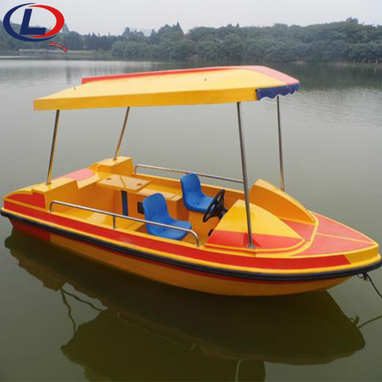 Factory Promotion Water Play Equipment Aqua Bike Engine Electric Boat Pedal Boat For Sale