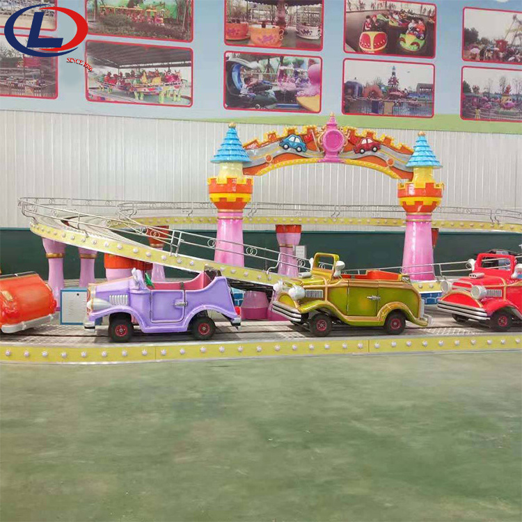 New Kids Rides Amusement Park Mini Shuttle Train Rides Convoy Express Speedway Rides for Sale