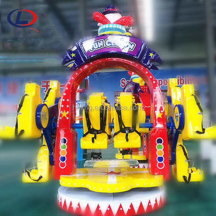 Speed Control Products Amusement Adventure Park Equipment Funny Ocean Crazy Circus Clown Rotation Rides for Playground Business