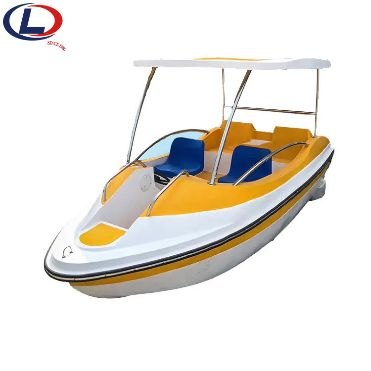 Factory Promotion Water Play Equipment Aqua Bike Engine Electric Boat Pedal Boat For Sale