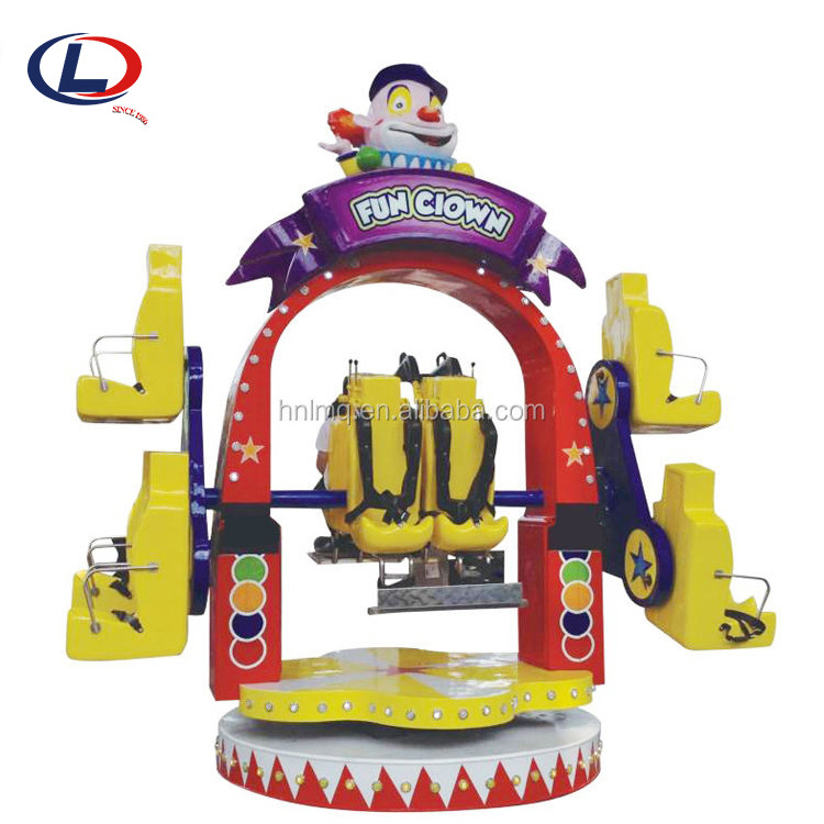 Speed Control Products Amusement Adventure Park Equipment Funny Ocean Crazy Circus Clown Rotation Rides for Playground Business