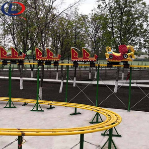 Low Investment High Profit Business Cheap Amusement Park Kiddie Ride Backyard Roller Coaster for sale