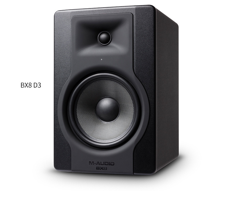 M-AUDIO BX8 D3 8 Inch Professional Active Monitor Speaker Desktop HIFI Studio 2.0 Bookshelf Sound Box