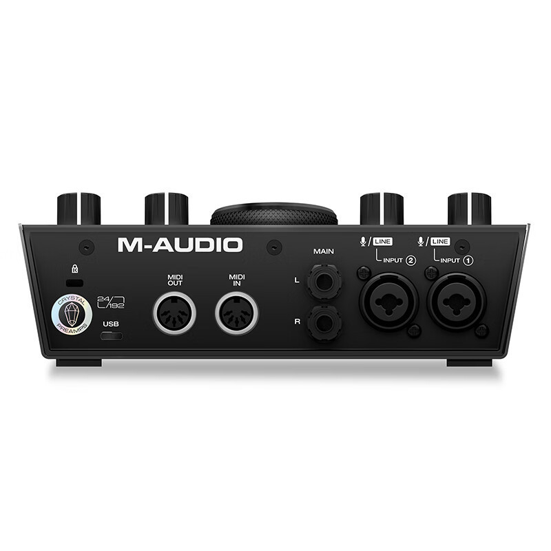 M-AUDIO AIR 192-6 Recording Sound Card  2 In 2 out Professional Audio Interface Recording Studio USB Sound Card