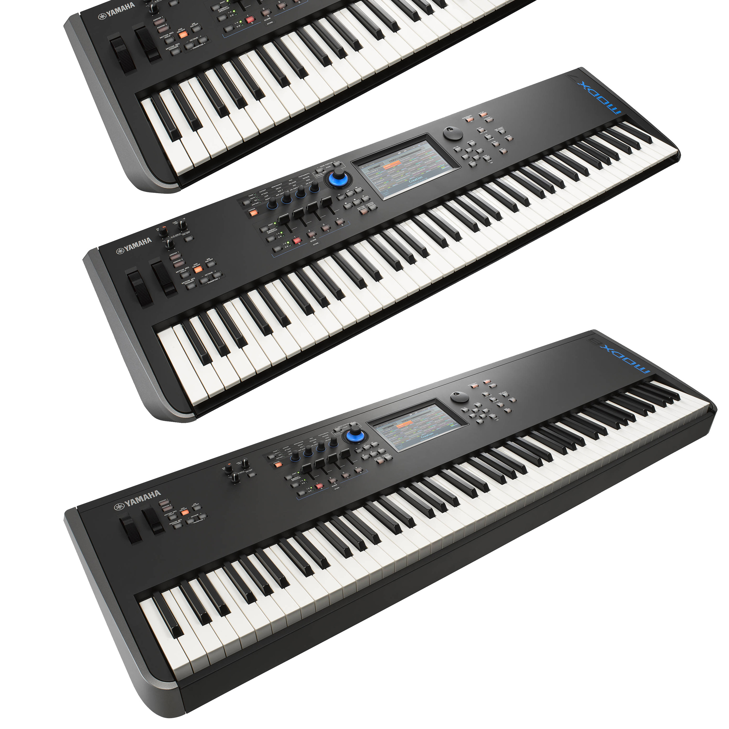 Yamahas Synthesizer Modx8+ Professional Play 88 Key Heavy Hammer Electronic Arrangement Modx8+ Keyboard