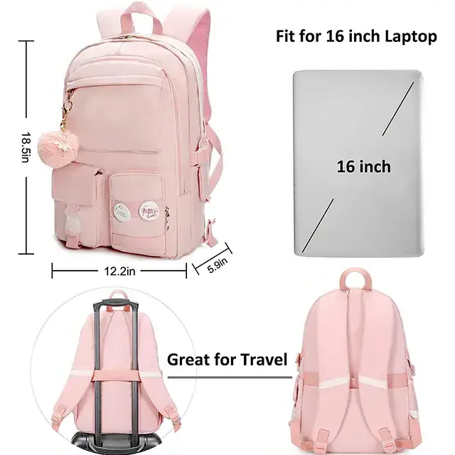 High quantity Waterproof Laptop Bags Anti Theft Backpack Women Laptop School Backpack