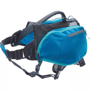 Dog Hiking Backpack, Nylon Saddle bag Back Pack Harness Tactical Dog Pack