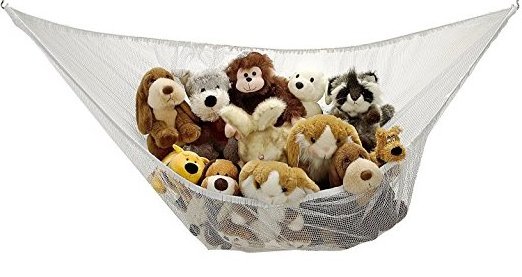 Waterproof Organizer Stuffed Animals Mesh with Mesh Hammock for Toys