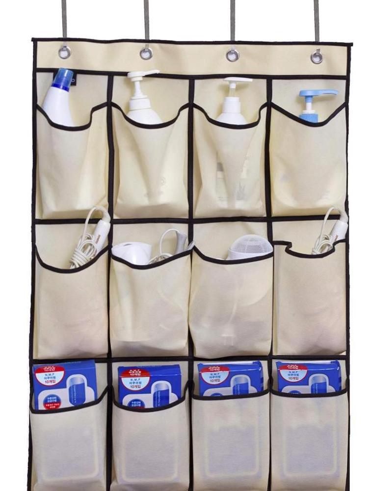 Over The Door Shoe Organizer 24 Large Fabric Pocket Closet Accessory Storage Hanging Shoe Hanger