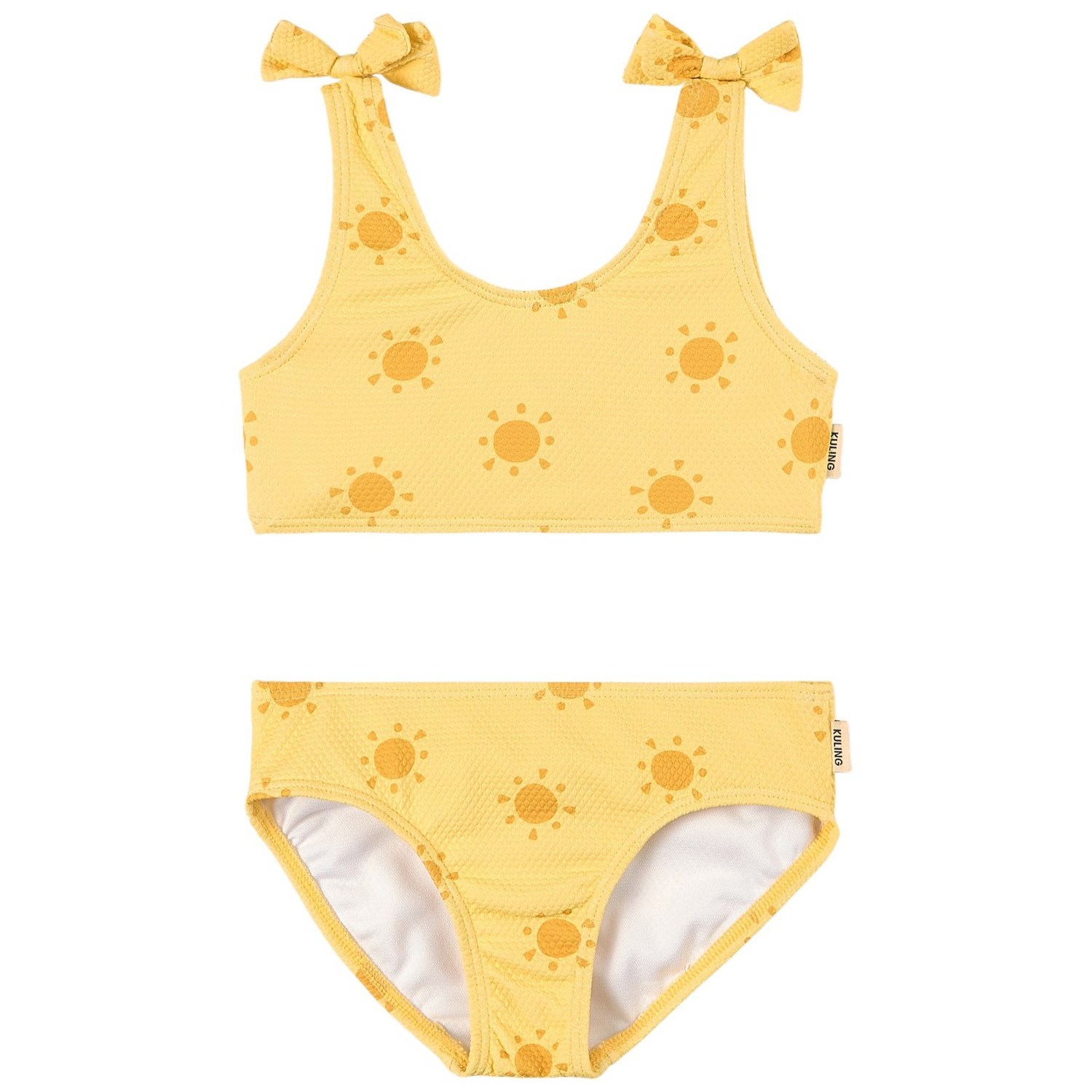 iBaifei 2022 New Design Summer Baby Girl Swimming Suit Fashion 2 Piece Kids Swimming Wear Ruffle Summer Baby Girl Bikini